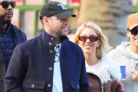 Scooter Braun Hoists Sydney Sweeney on His Shoulders at Stagecoach