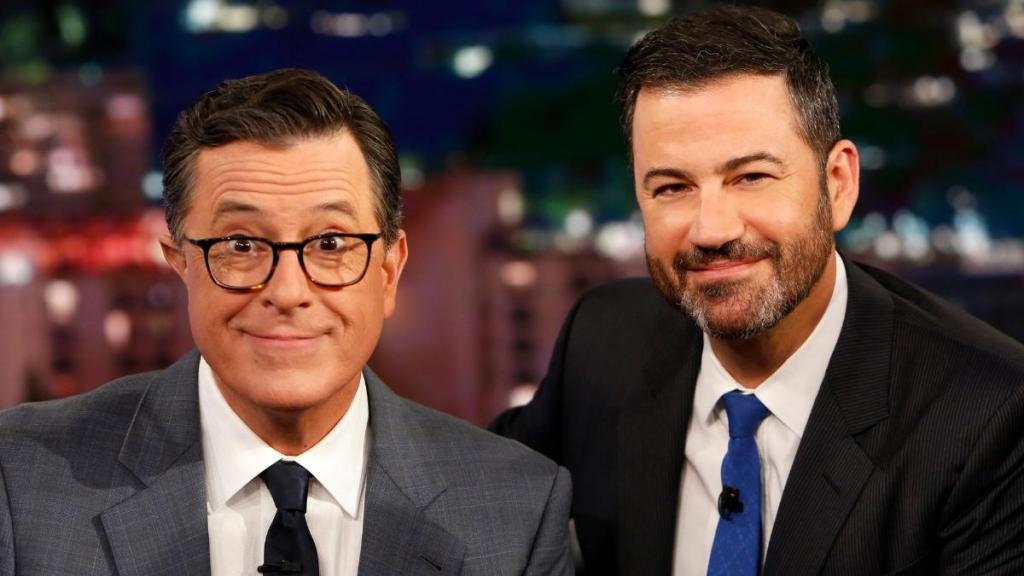 Stephen Colbert Sends Unexpected Iran-Related Gift to Jimmy Kimmel