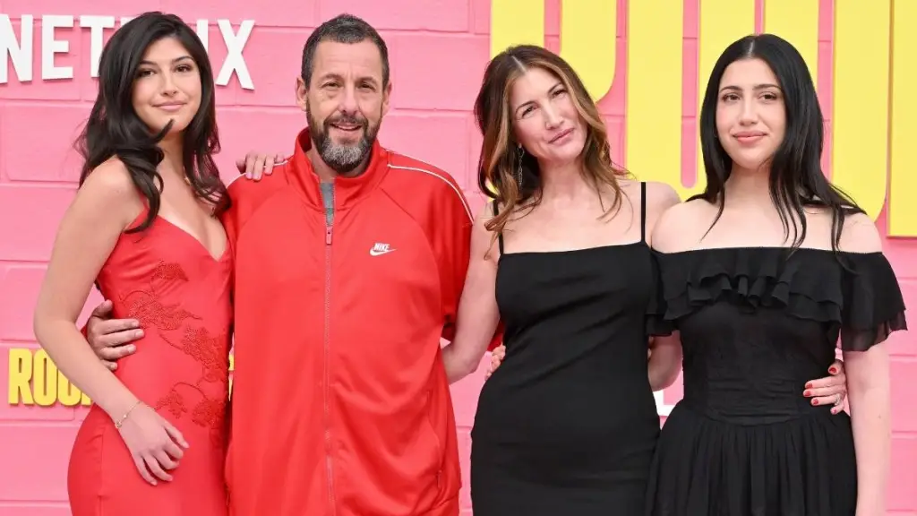 Sunny Sandler, Adam Sandler, Jackie Sandler and Sadie Sandler