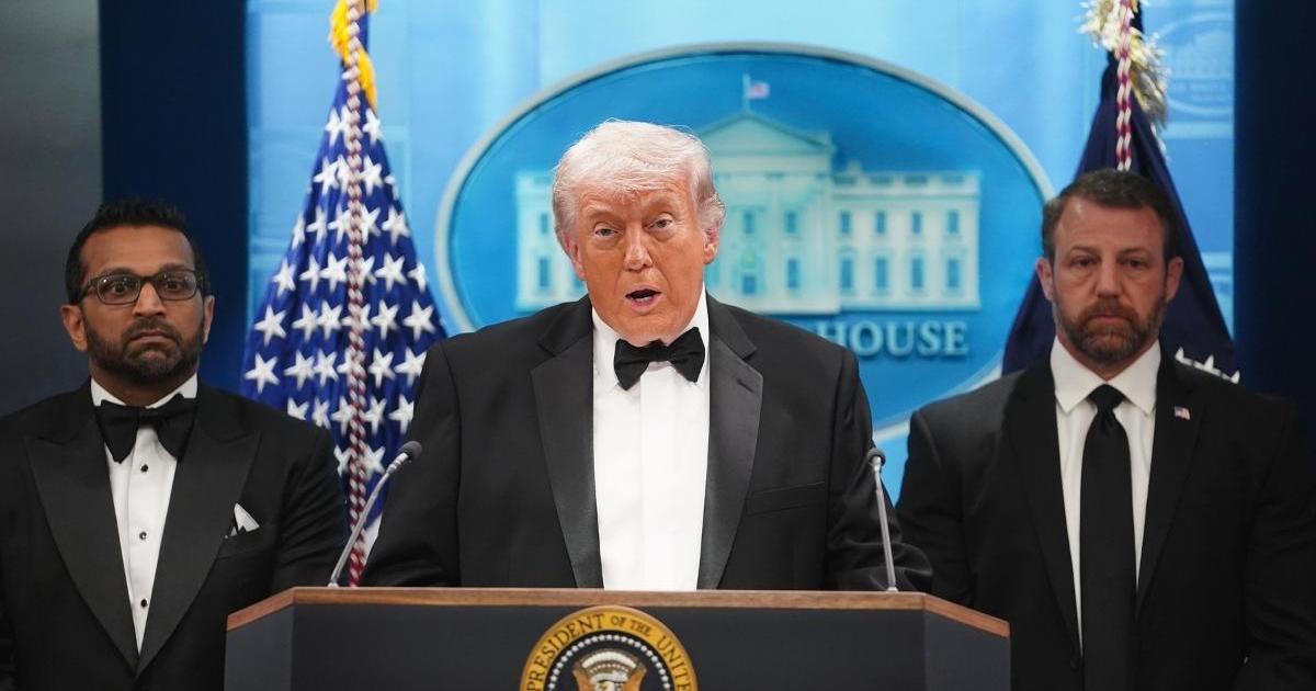 Donald Trump on Why He Was ‘Crawling’ During WHCD Evacuation