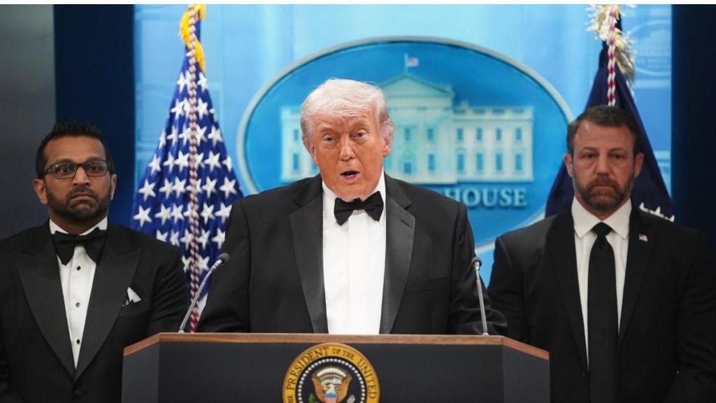 Donald Trump on Why He Was 'Crawling' During WHCD Evacuation