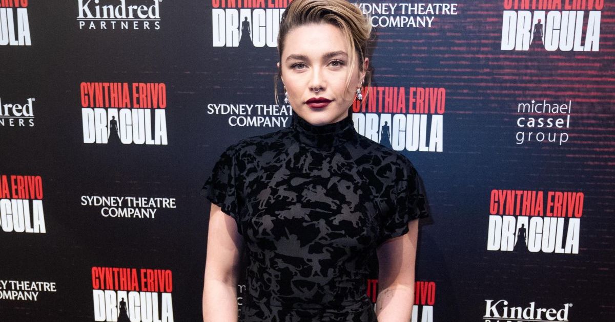 Florence Pugh’s Strapless Saint Laurent Dress Has a&hellip;