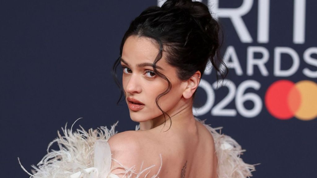 Rosalia Takes Over the Stage in Cult Mia Spiral Bra for ‘Euphoria’ Debut