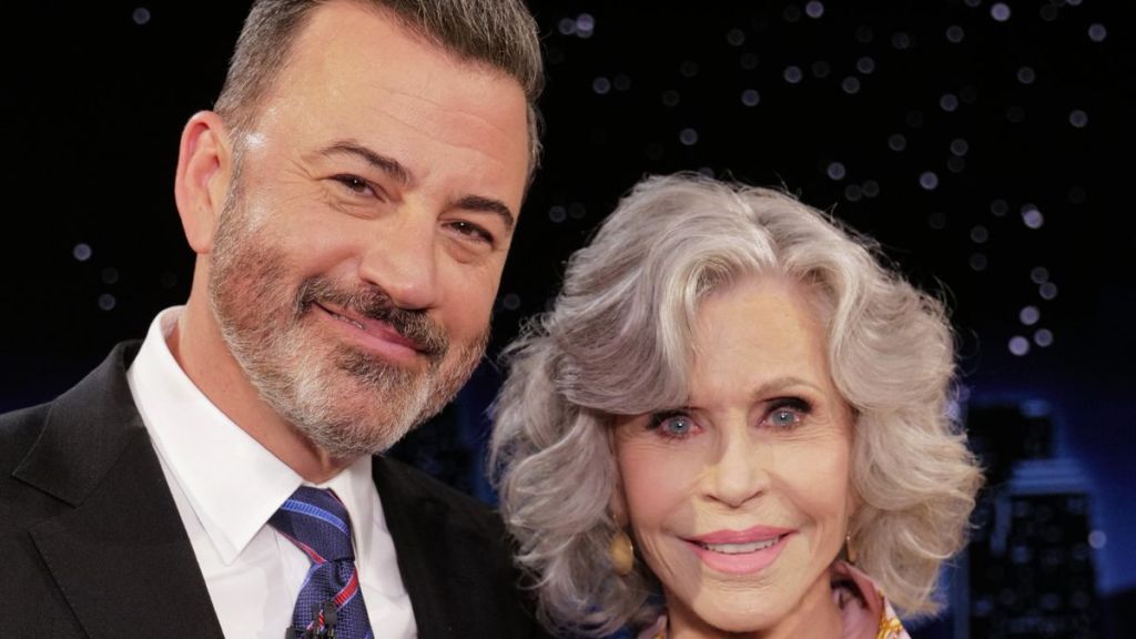 Jimmy Kimmel Gets Support From Jane Fonda's Group Amid Donald Trump Backlash