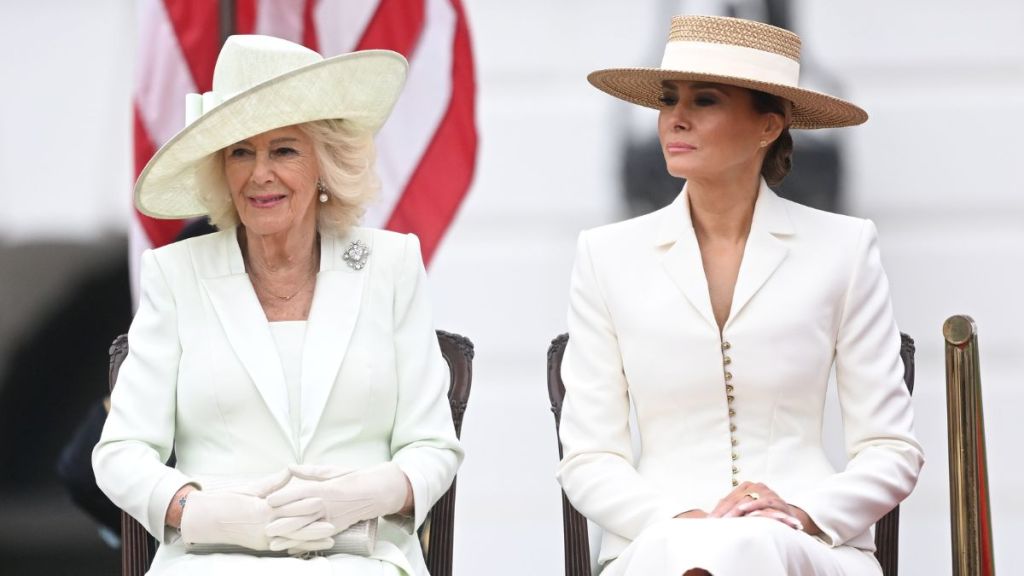 Queen Camilla's Cheeky Joke With Melania Trump Unearthed by Lip Reader