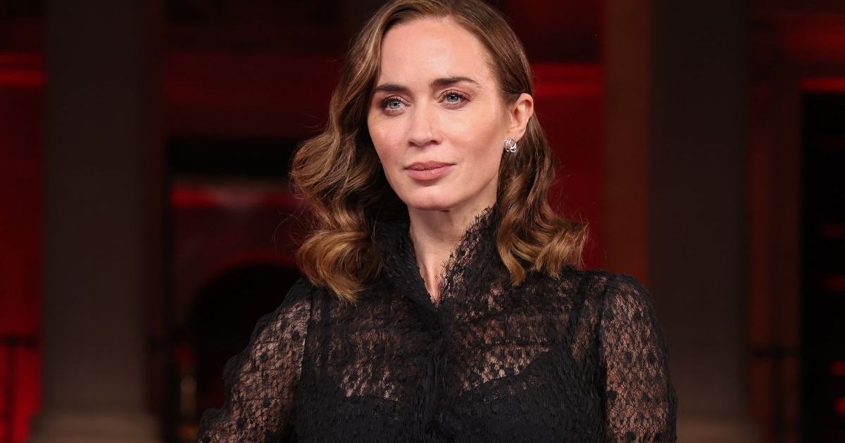 Emily Blunt Goes Ultra Bold in See-Through Minidress for&hellip;