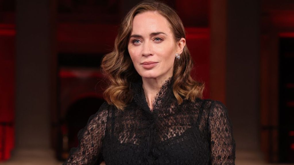 Emily Blunt Goes Ultra Bold in See-Through Minidress for 'TDWP 2' Premiere