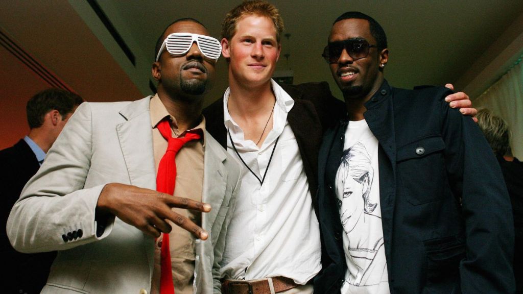 Prince Harry's Meeting With Sean Diddy & Kanye West Resurfaces