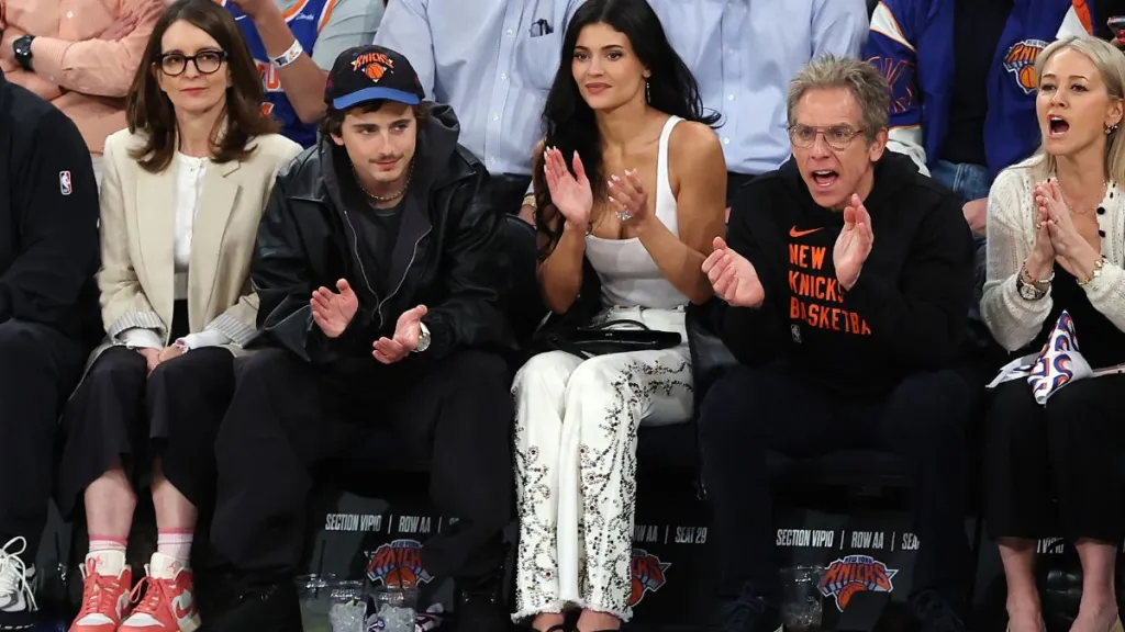 Timothee Chalamet Faces Backlash For 'Manspreading' Over Tina Fey