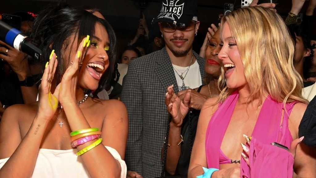 Tyla & Zara Larsson Tease New Music in Matching Stringy Bikini Tops