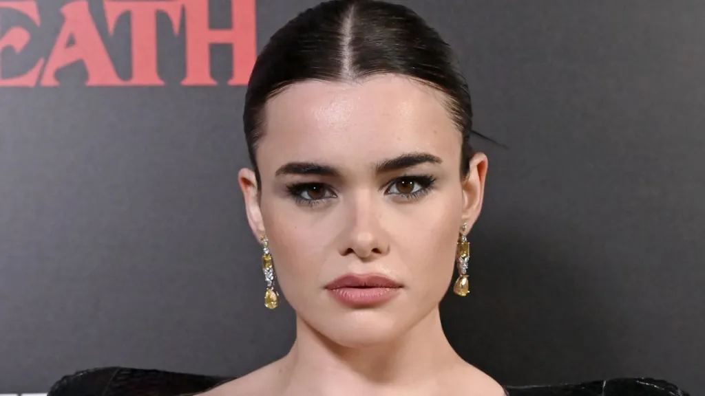 Barbie Ferreira Strikes Daring Pose in Bra-Top & Jacket for Bustle Shoot