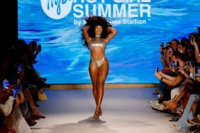 Megan Thee Stallion Goes Ultra Bold in Metallic Bikini for Swimwear Drop