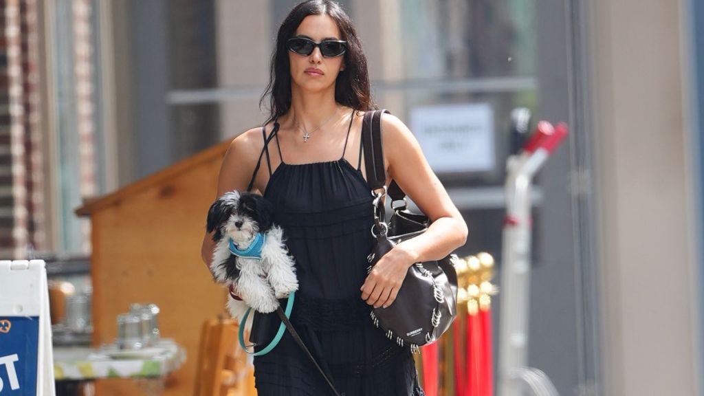 Irina Shayk Turns up the Heat in Plunging Swimsuit That Has Fans Distracted