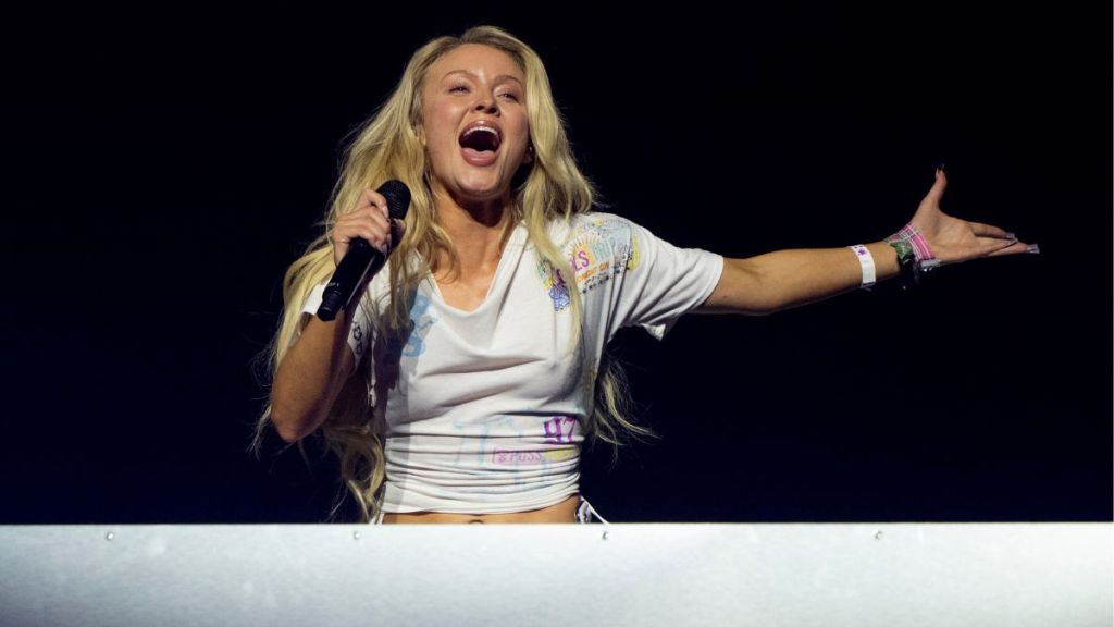 Zara Larsson's Backless Minidress Features an Ultra-Bold Cutout for Music Video