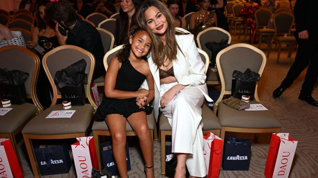 Chrissy Teigen & Daughter's Emotional Moment Takes a Hilarious TMI Turn