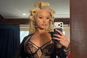 Alabama Barker's Strapless Corset Works as Micro Minidress Amid Launch