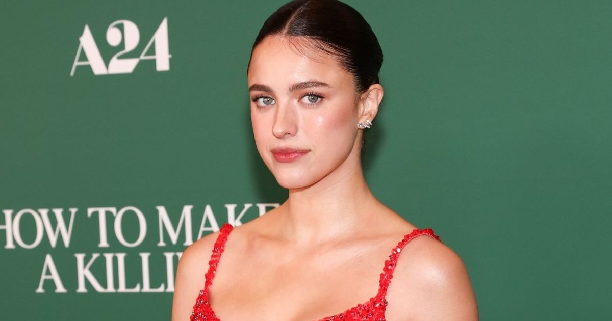 Margaret Qualley Debuts a Bold Lacy Dress in House Tour Music Video