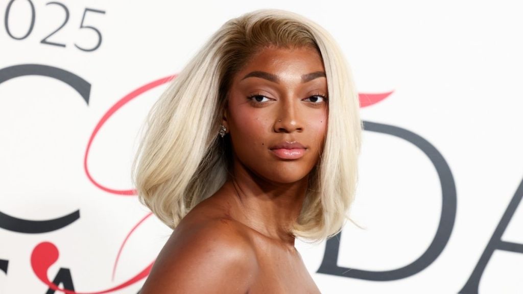 Angel Reese Pairs See-Through Crop Top With Bikini Bottoms for Campaign