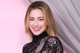 Lili Reinhart's Lacy Blumarine Micro Crop Top Is Fully Sheer & Gothic