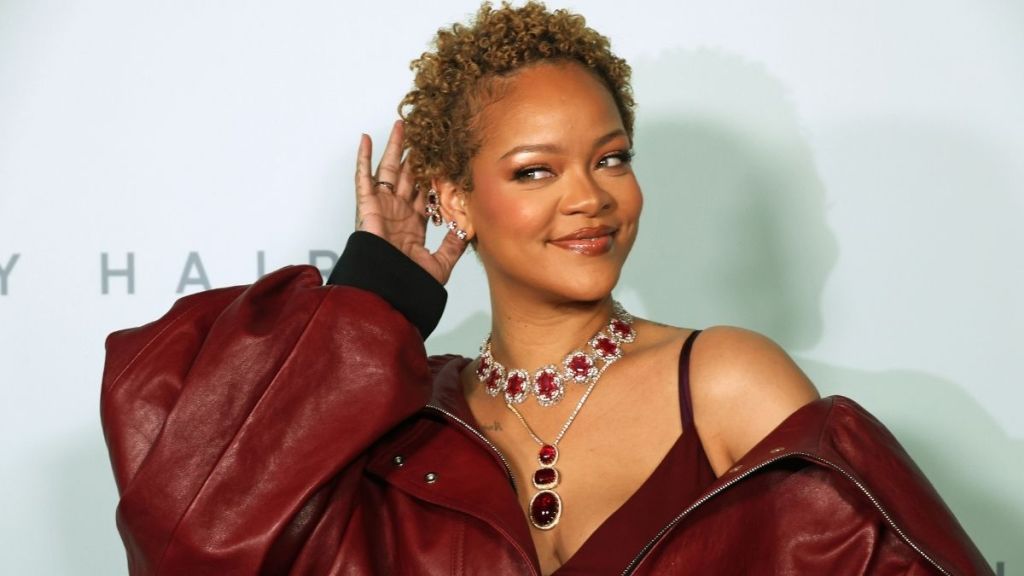 Rihanna Gets Hidden Behind a Gigantic Jacket for W Mag