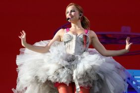 Addison Rae Poses in See-Through Micro Crop Top & Shorts After Coachella