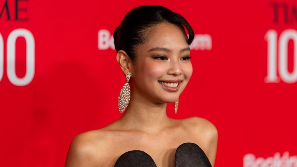 Blackpink's Jennie Stuns in Bold Sheer-Panel Dress for TIME100
