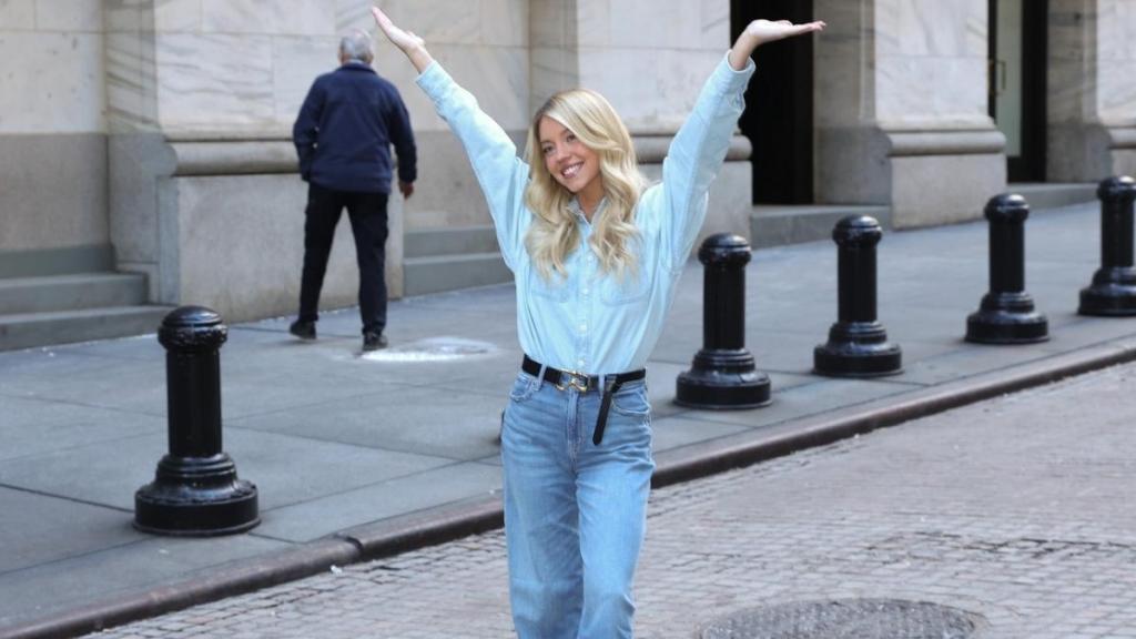 Sydney Sweeney's Bold Top Is Held Up by Just 2 Strings for American Eagle