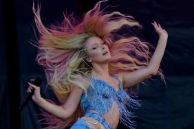 Zara Larsson Goes Topless Under Daring Open Jacket for NYTimes