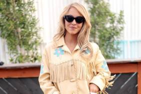 Sydney Sweeney Turns Cowgirl in See-Through Syrn Micro Miniskirt & Corset