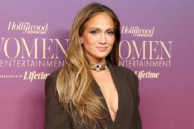 Jennifer Lopez's Plunging Floral Dress Is Held Up by Just 2 Straps