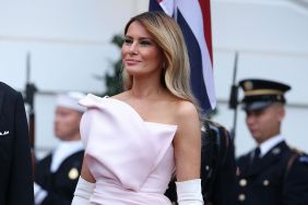 Melania Trump Goes Couture in Strapless Dior Gown for State Dinner