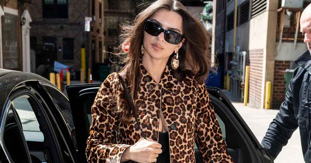 Emily Ratajkowski Flaunts Her Toned Abs in Tiny Crop Top for NYC Outing
