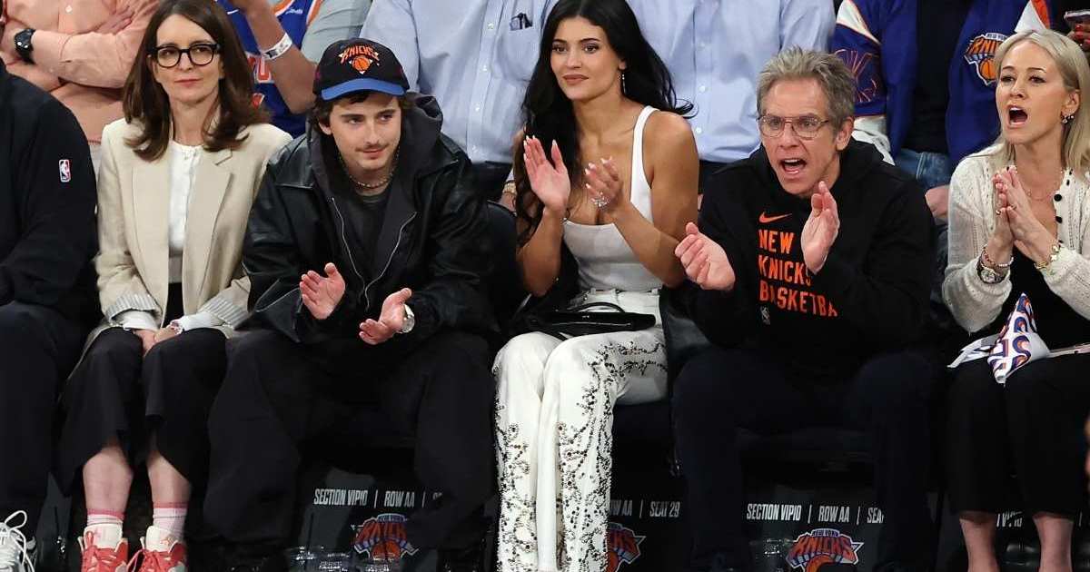 Kylie Jenner's Plunging Tank Top Dips Dangerously Low for Date Night