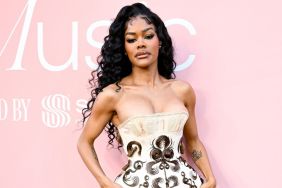 Teyana Taylor's Fully Sheer Ashi Studio Dress Features Hair Embroidery