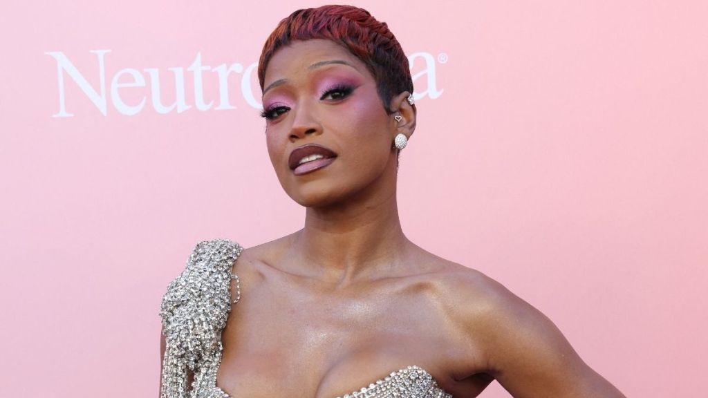 Keke Palmer's Plunging Monse Corseted Micro Minidress Is Fully See-Through