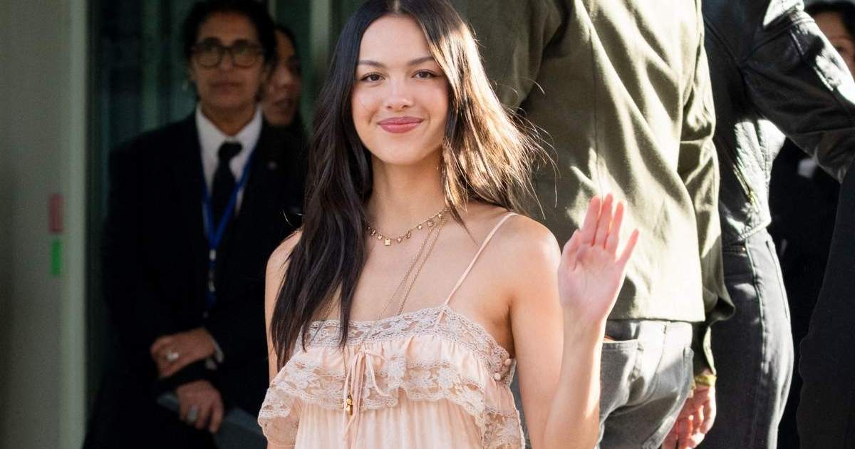 Olivia Rodrigo's Chloe Top Is Strategically Fully Sheer Over Micro Shorts