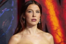 Millie Bobby Brown Gets Playful in Micro Miniskirt for Brand Launch