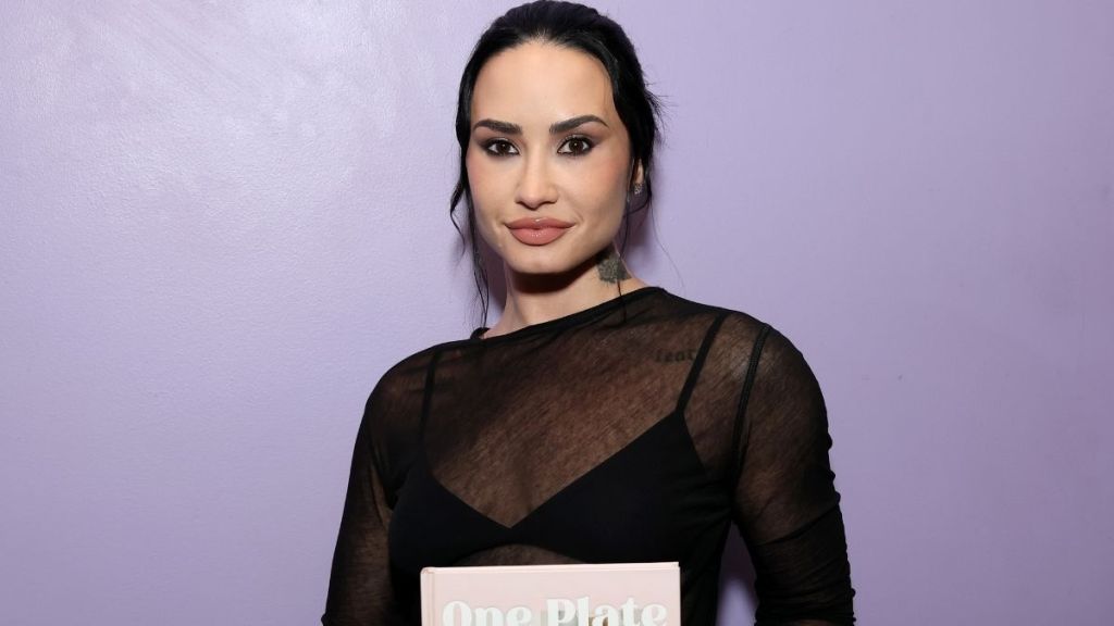 Demi Lovato Wears Fully See-Through Top Amid Tour