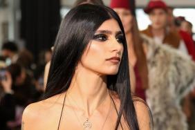 Mia Khalifa Opts for a Fully Sheer Outfit for Coachella