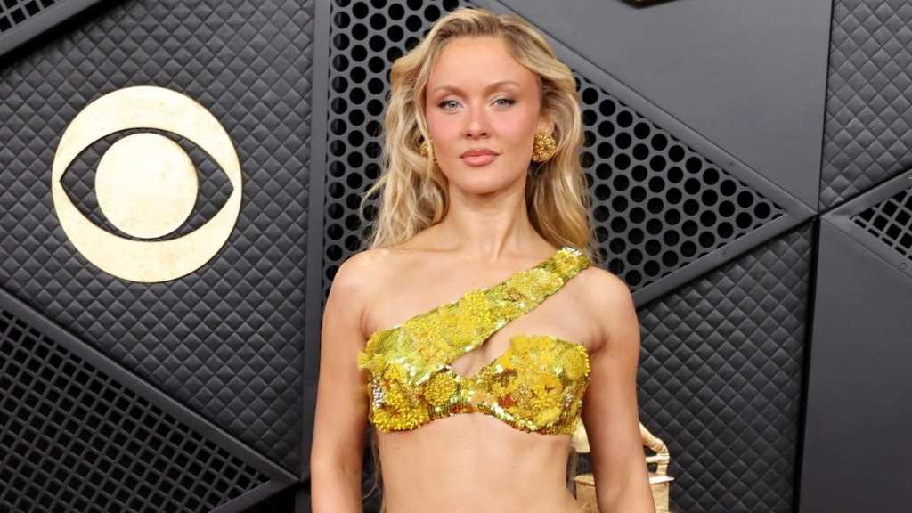 Zara Larsson's Niihai Cut Bandeau Top Is Almost All Strings for Billboard