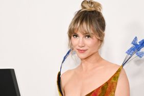 Suki Waterhouse's Top Features a Bunch of Strings for Apple Event