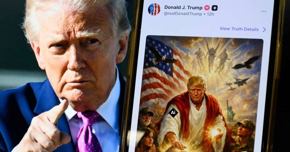 Joe Rogan Laughs at Donald Trump's Jesus Photo Explanation