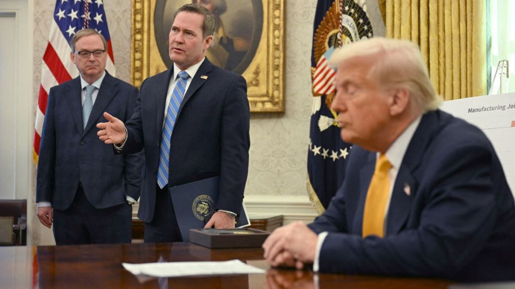 Donald Trump's Threat to Iran Is Not 'War Crime', Says Mike Waltz