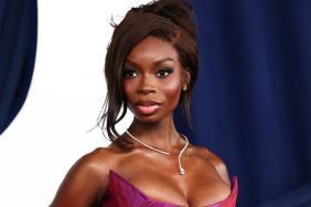 Olandria Carthen Is Barbie's Lookalike in Latex Micro Mini for Coachella