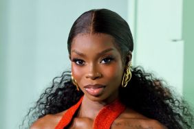 Olandria Carthen's Swimsuit Has Dangerously Daring Cutouts for SI Shoot