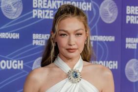 Gigi Hadid Drops Jaws in Sleek White Dress at Breakthrough Awards Red Carpet