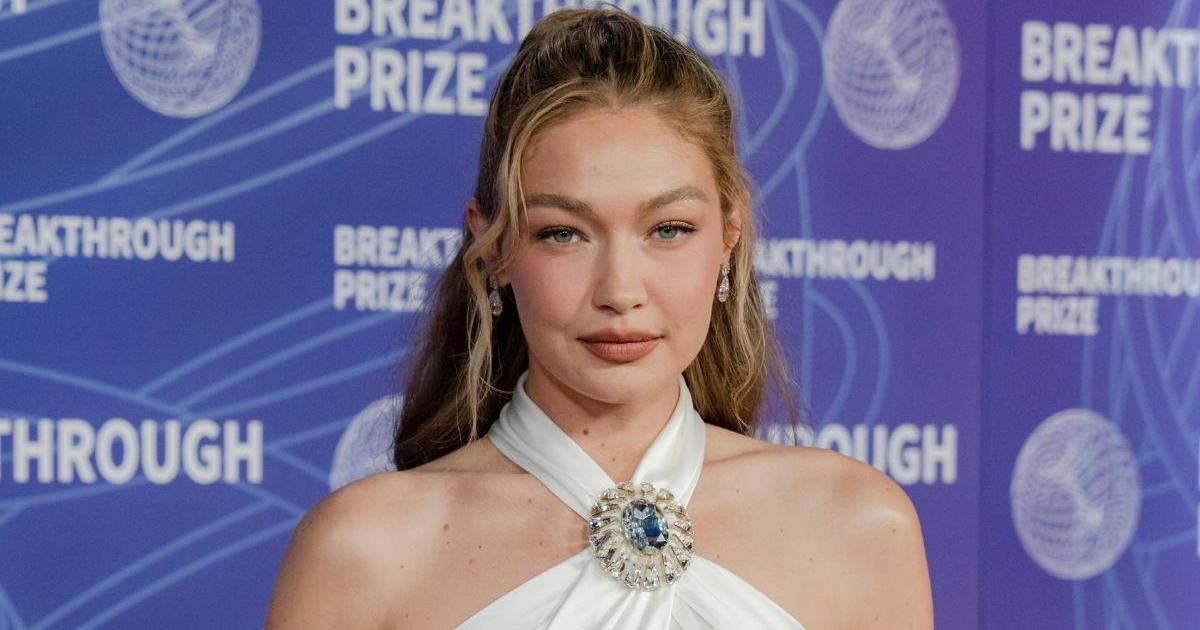 Gigi Hadid Drops Jaws in Sleek White Dress at Breakthrough&hellip;