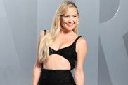 Kate Hudson's Micro Shorts Look Gets Boldly Sheer Twist Amid Promotions