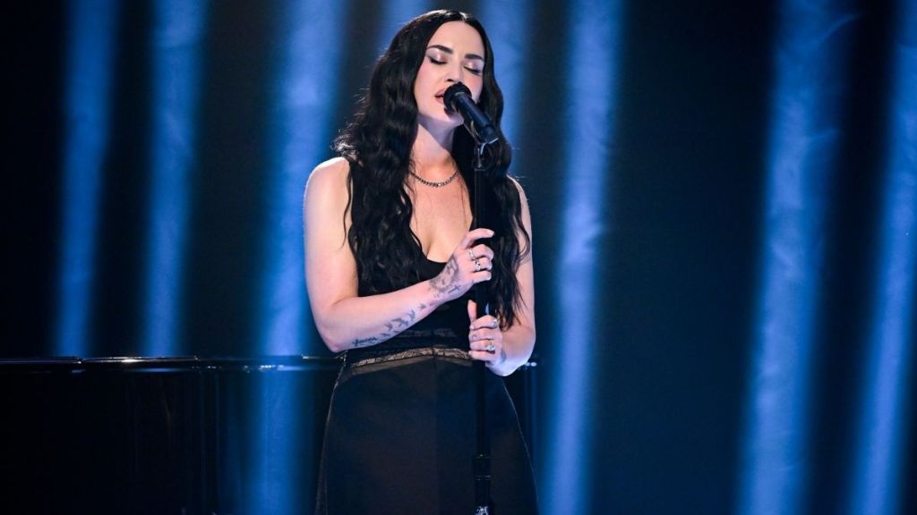 Demi Lovato Slips Into Neon Bikini Under Fully Sheer Dress Amid New Single