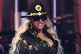 Beyonce Ditches Fully Sheer Corset for Chic LaQuan Smith Skirt Suit